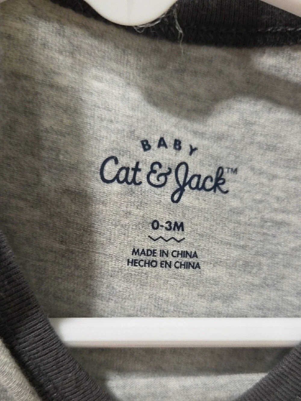 **BUNDLE & SAVE** Cat & Jack Gray & Charcoal One-Piece - Current Family Favorite
